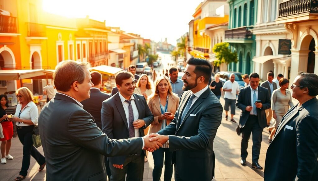 Executive networking in Colombia
