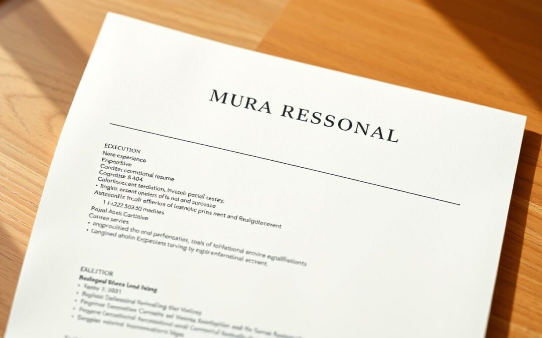 How to Build an International Executive Resume