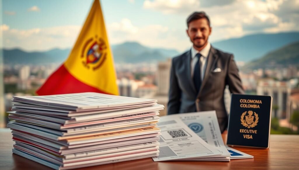 executive visa types in Colombia