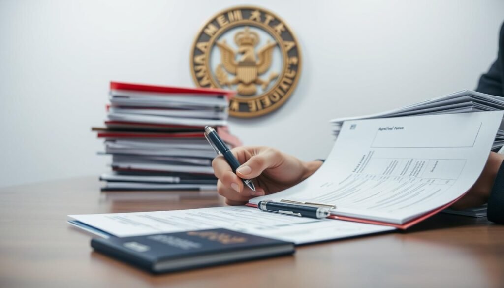 visa application process
