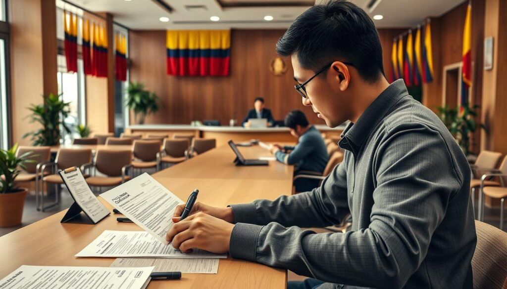 visa application process