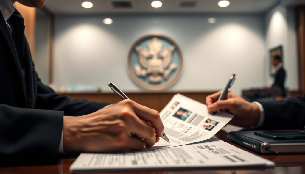visa application process