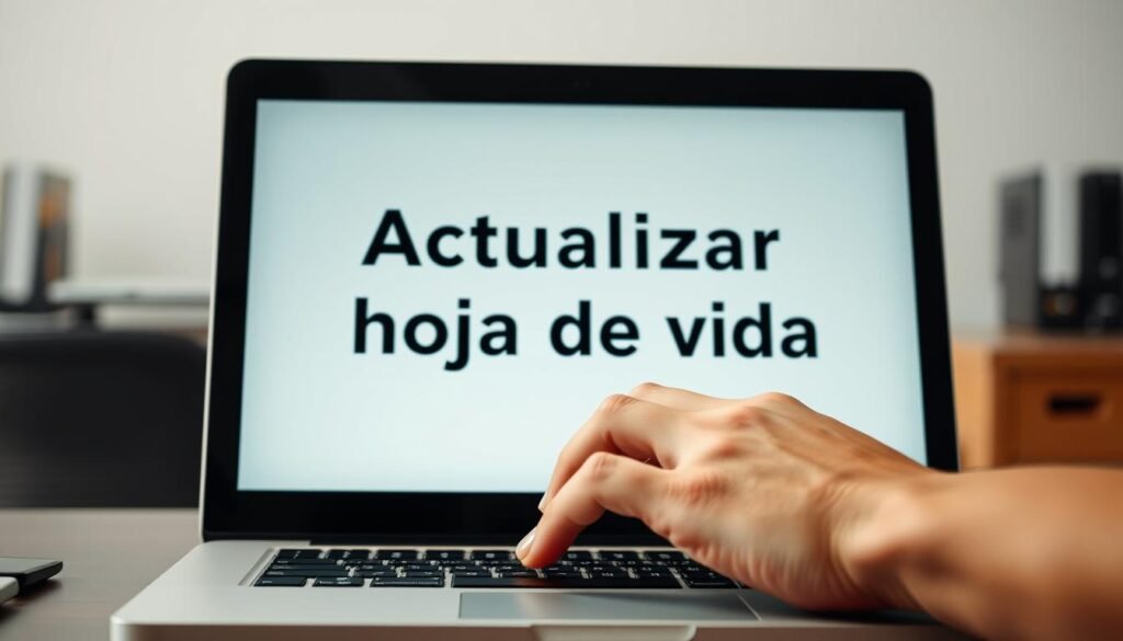 actualizar hoja de vida actualizar hoja de vida