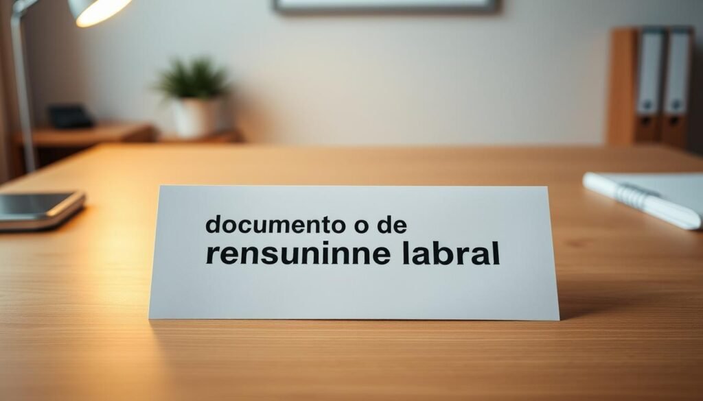 documento de renuncia laboral