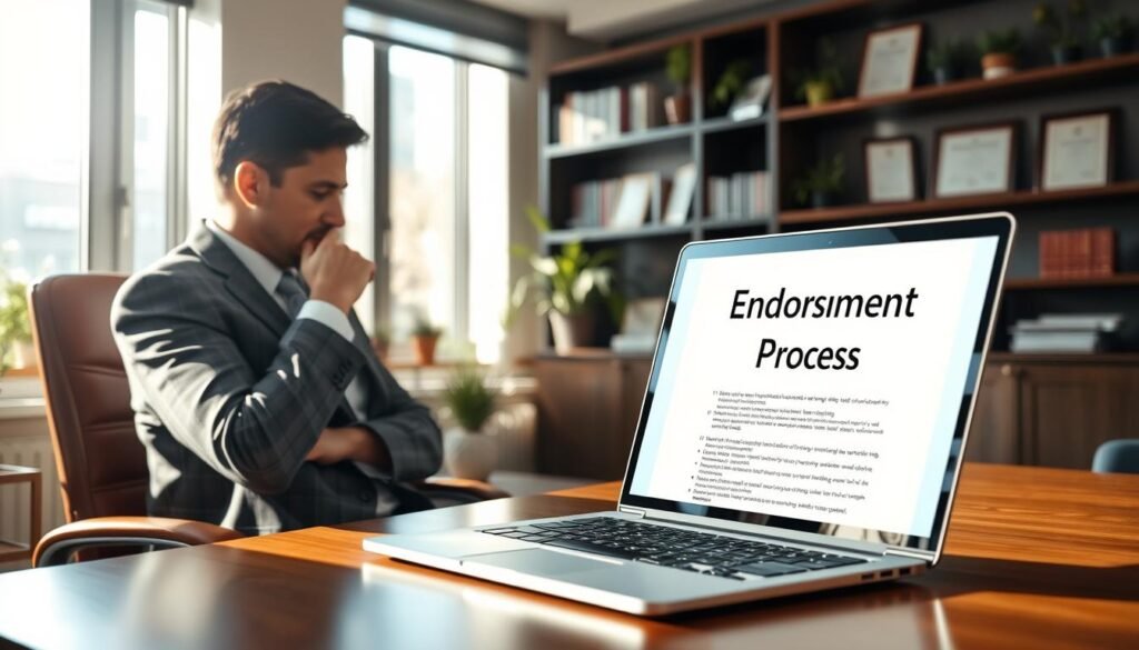 endorsement process