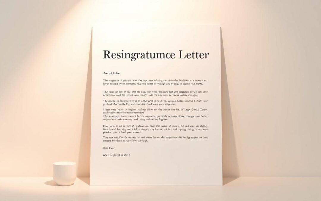 Descarga plantilla carta de renuncia profesional