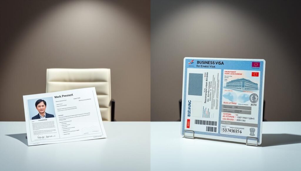 work permit and business visa difference work permit and business visa difference