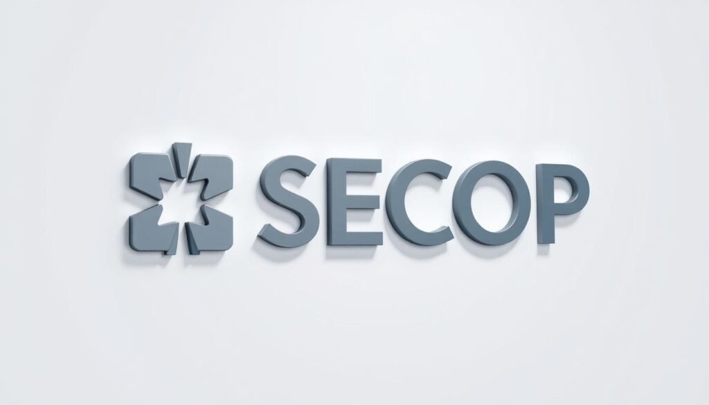 A detailed, high-resolution render of the SECOP logo, showcasing its distinct letterforms and geometric shapes. The logo is prominently displayed against a minimalist, clean background with soft, directional lighting that casts subtle shadows, emphasizing the three-dimensional nature of the design. The overall composition conveys a sense of professionalism, government authority, and modern digital infrastructure, reflecting the key role of SECOP in Colombia's public procurement processes. A detailed, high-resolution render of the SECOP logo, showcasing its distinct letterforms and geometric shapes. The logo is prominently displayed against a minimalist, clean background with soft, directional lighting that casts subtle shadows, emphasizing the three-dimensional nature of the design. The overall composition conveys a sense of professionalism, government authority, and modern digital infrastructure, reflecting the key role of SECOP in Colombia's public procurement processes.